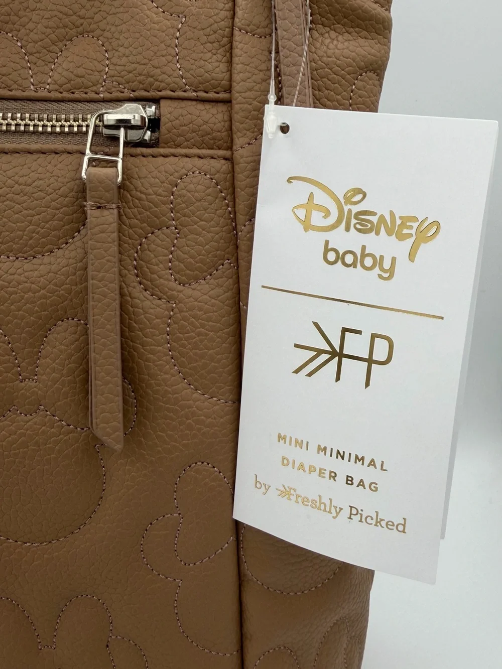 Freshly Picked Minnie Mouse Mini Minimal Baby Disney Diaper Back Pack- w/o Pad
